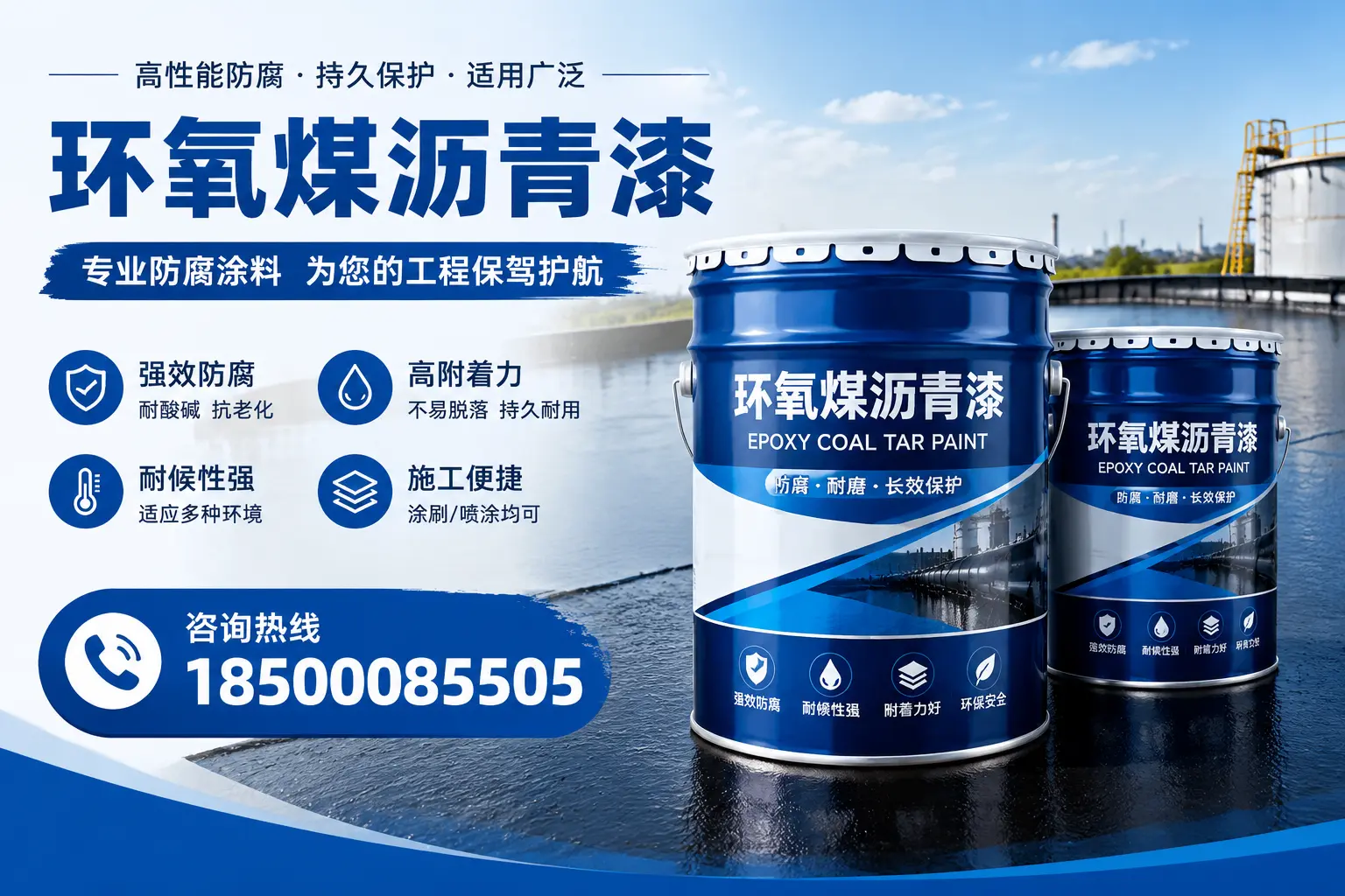 环氧煤沥青漆与其他漆类的比较，文登用户的选择依据